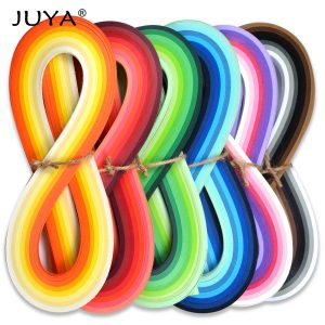  JUYA Paper Quilling Set 54cm Length Up to 42 Shade Colors 6  Pack(42 Colors,Width 3mm)