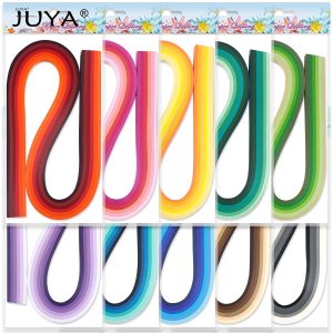 10 Packs Individual, Width: 5mm JUYA Paper Quilling Gradient Series Set 10 Colors QP388 
