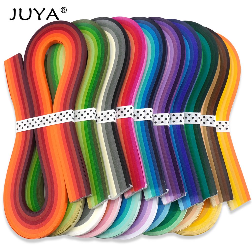 Kit 600 Strisce Carta Quilling - 30 Colori, 39cm, Larghezza 10mm - Foto 11