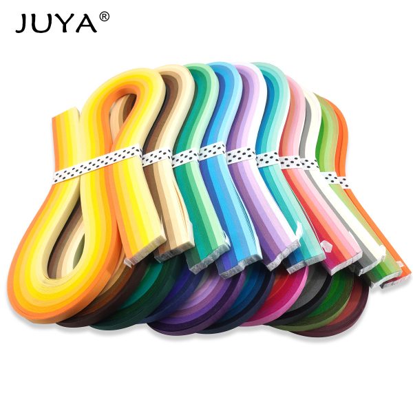 JUYA Paper Quilling Kits with 30 Colors 600 Strips and 8 Tools with Glue